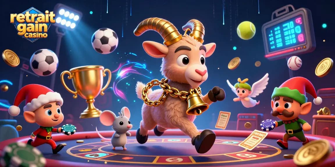 Retraite immédiate de gains dans le casino crypto avec illustration festive en 3D.