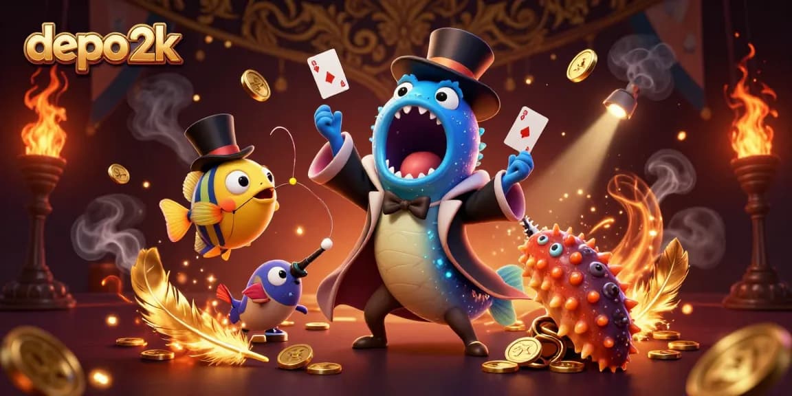 Menangkan besar dengan depo 2k dalam gambaran kasino yang penuh warna dan keseruan.