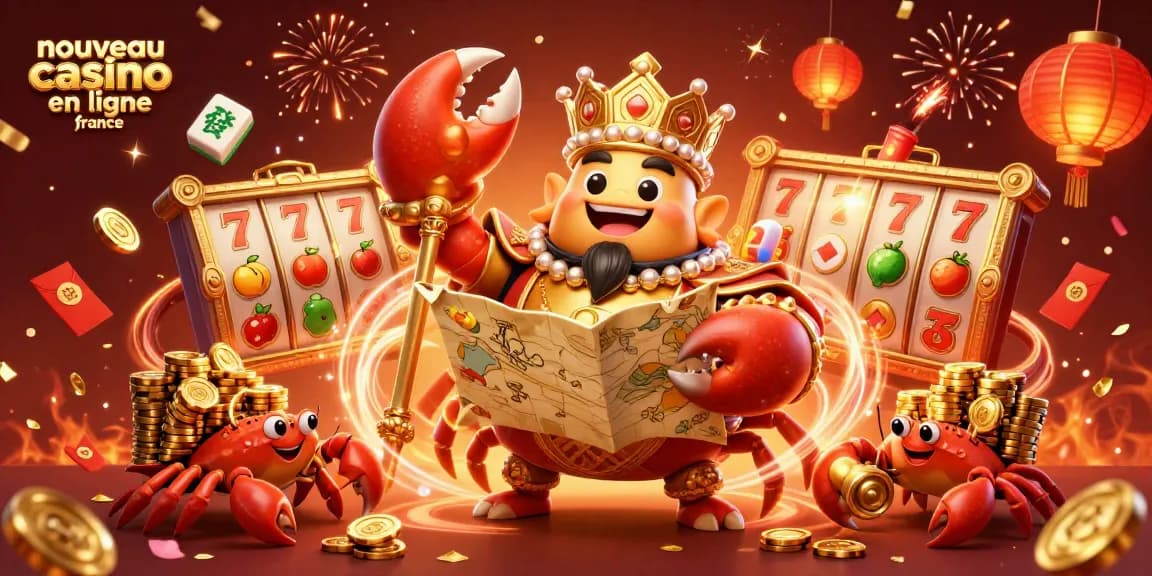 Le nouveau casino en ligne France offre une expérience de jeu immersive avec un superbe crabe empereur et des éléments de jackpot.