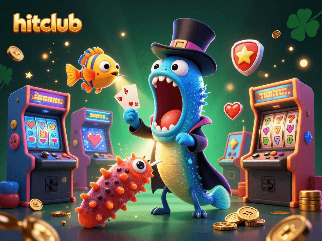 Engage with hitclub magic as enchanting sea creatures perform captivating casino tricks.