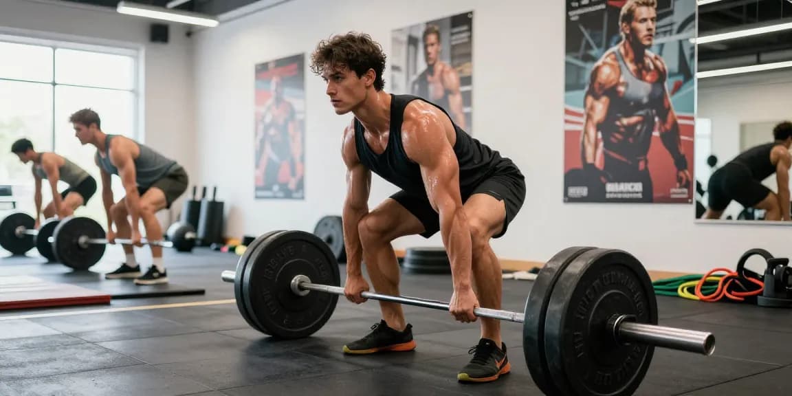 Akra Labs Steroidshop features quality fitness products in a vibrant gym setting.