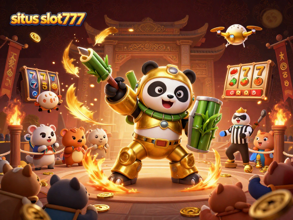 Experience thrilling excitement at situs slot777 with captivating gaming elements and colorful scenes.