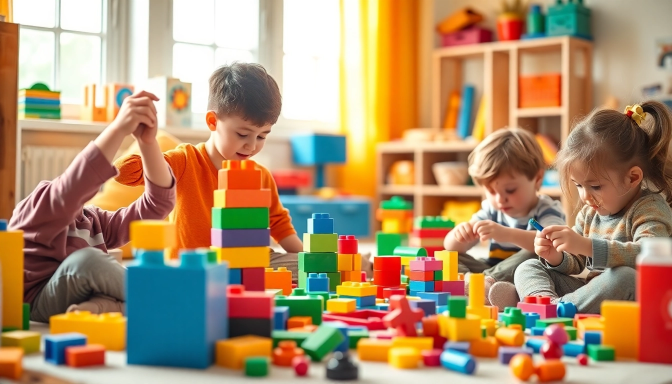 Engaged children with screen-free toys, visit the website for essential play ideas!