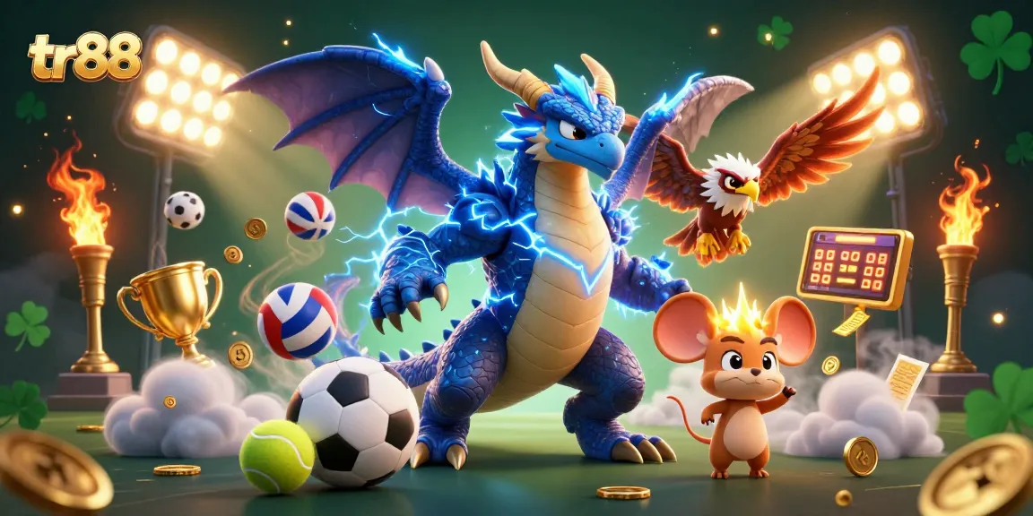Experience thrilling gameplay at tr88 with vibrant casino scenes bursting with energy and excitement.