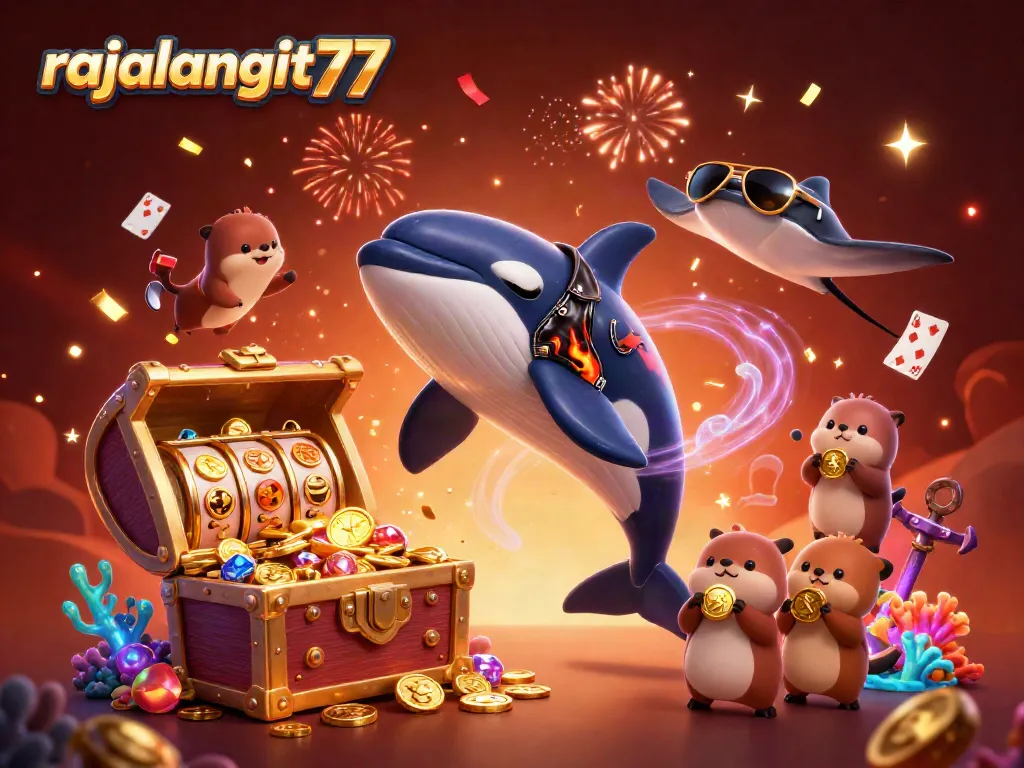 Rasakan serunya bermain slot bersama rajalangit77, orca, dan lebih banyak simbol kemenangan!