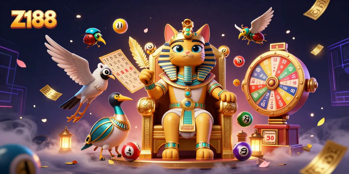 Experience Z188's thrilling casino games with vibrant, dynamic visuals and exciting lottery elements.