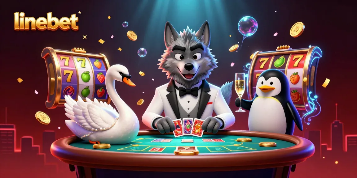 Engage in thrilling gaming experiences with linebet showcasing a vibrant casino ambiance.