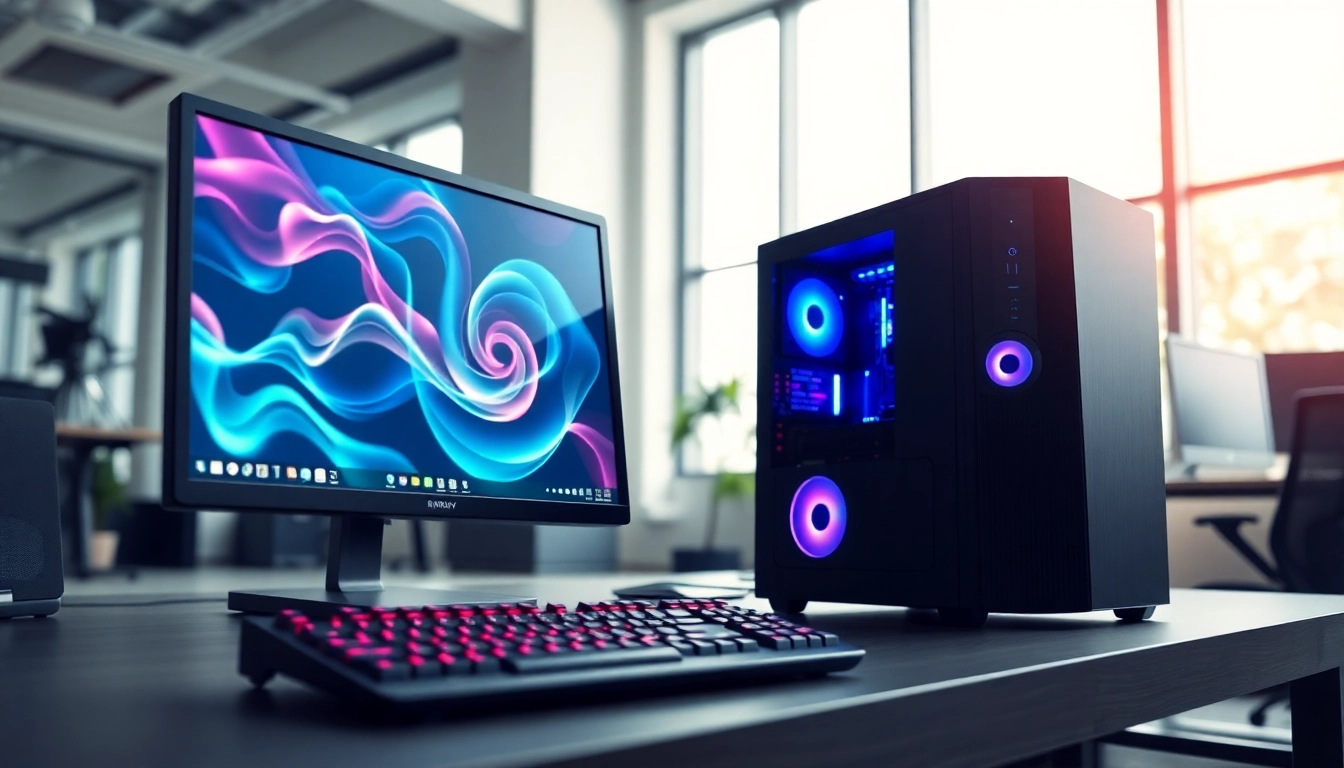 Ταχύτερη εμπειρία με refurbished pc σε μοντέρνο περιβάλλον γραφείου.