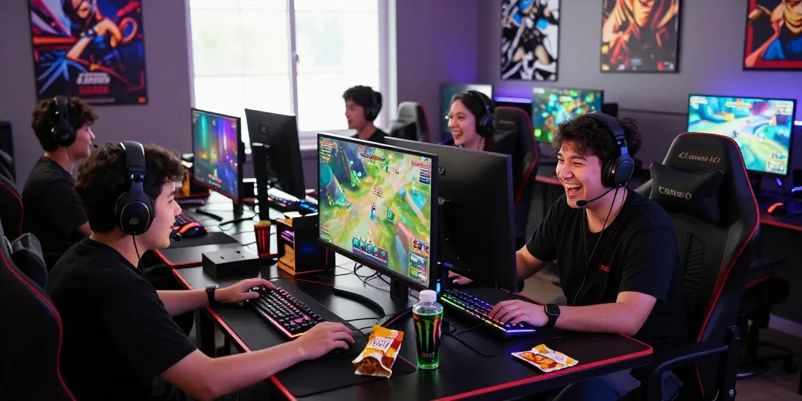 Experience gaming excitement at www.loginmantra88.com with players immersed in vibrant online games.
