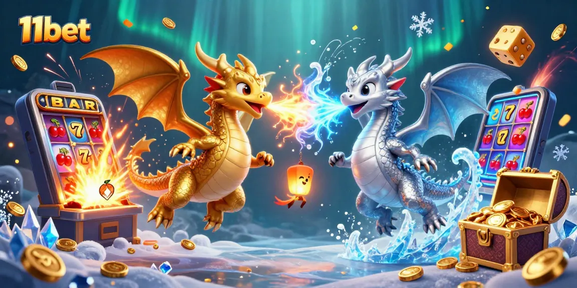 Engage in thrilling gaming experiences with 11bet's dynamic dragons amidst a jackpot explosion.